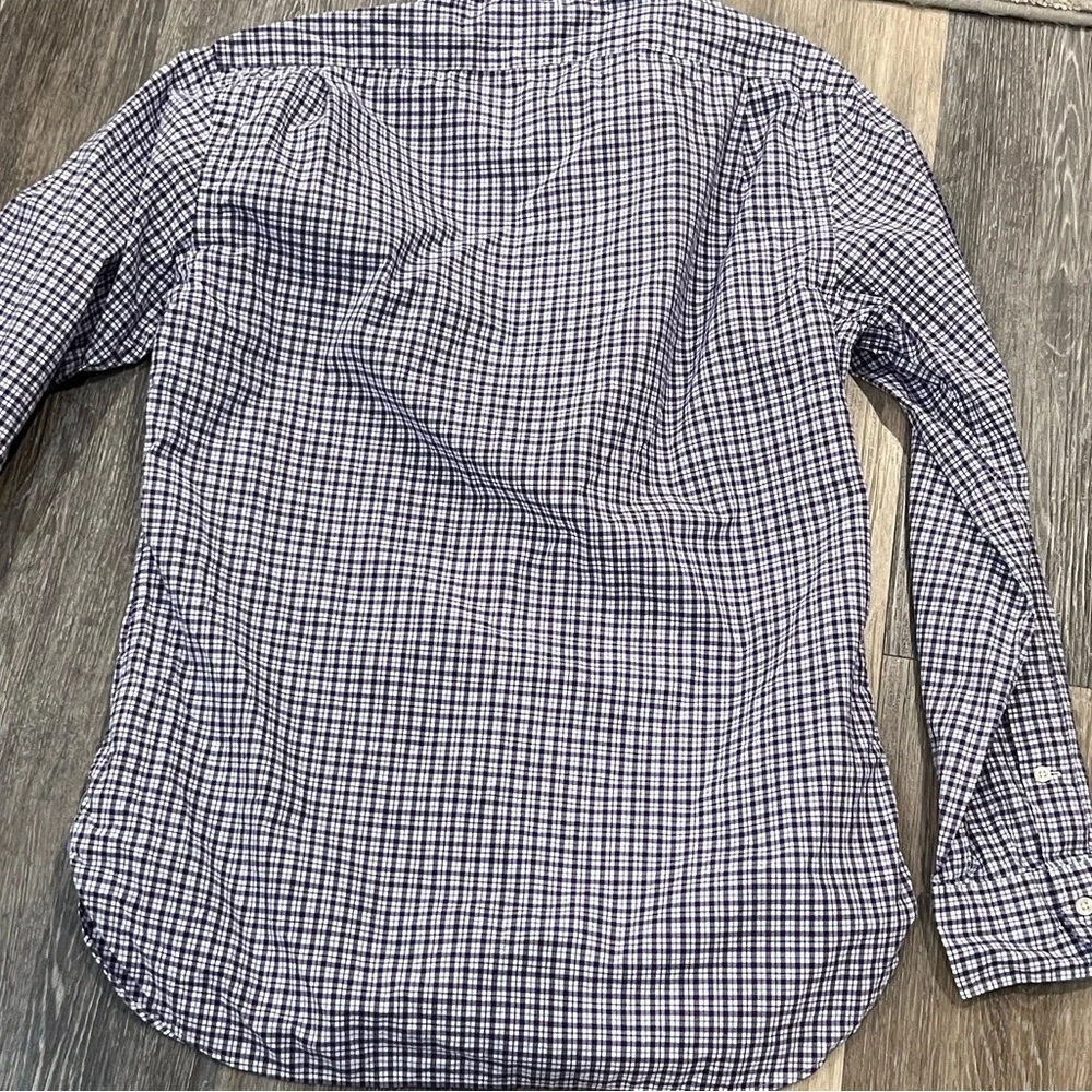 Polo Ralph Lauren men’s lot of two button down cotton plaid shirts size Medium